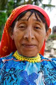 kuna woman in san blas