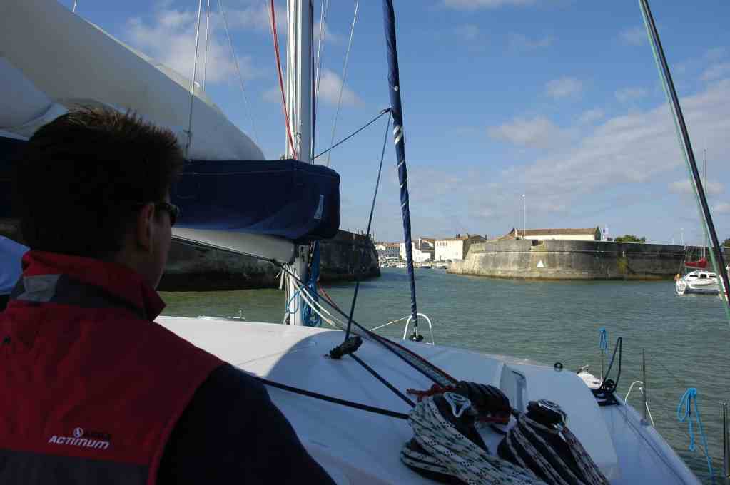sailing in la rochelle france