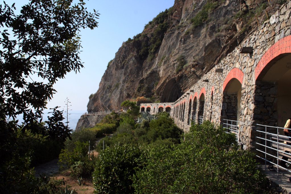 The Via dell'Amore's tunnel