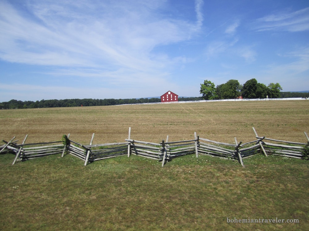 battlefield at gettysburg