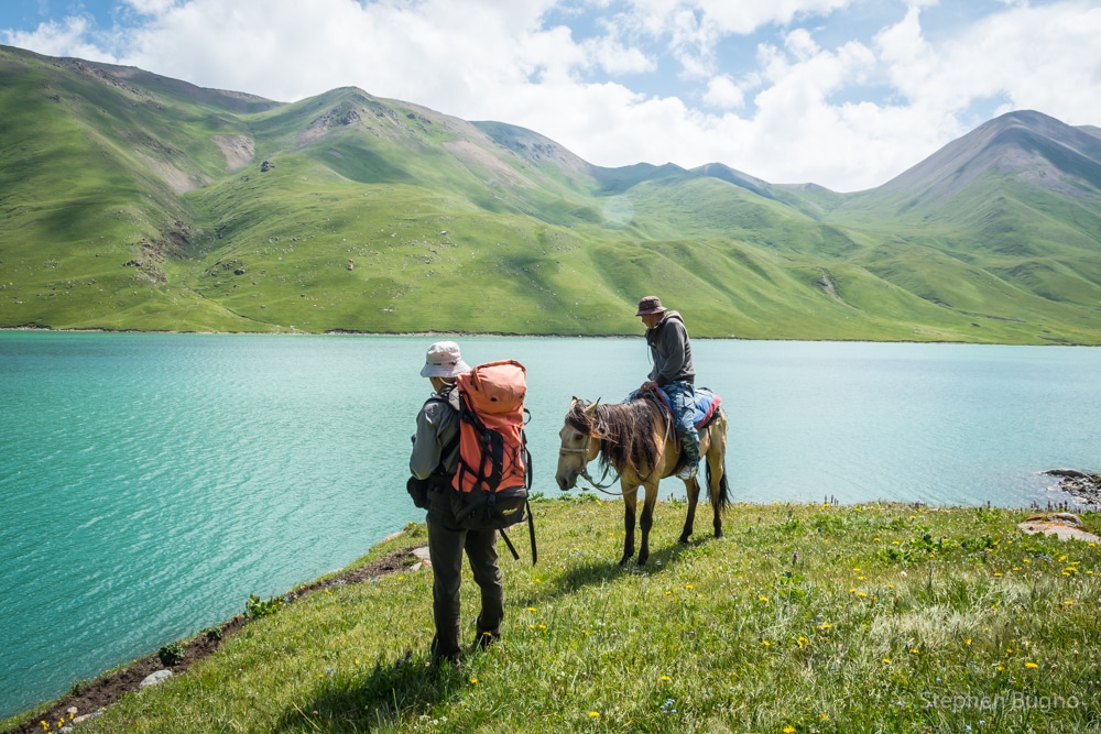 get outdoors in kyrgyzstan