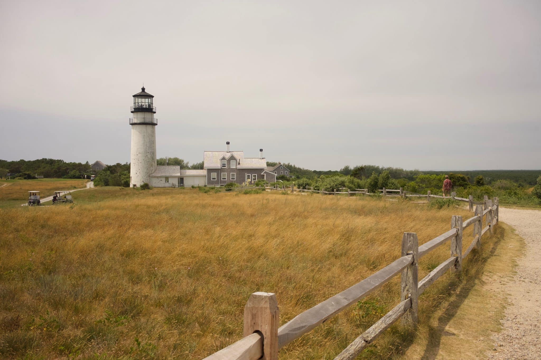 rv camping in parking lots at national seashore cape cod