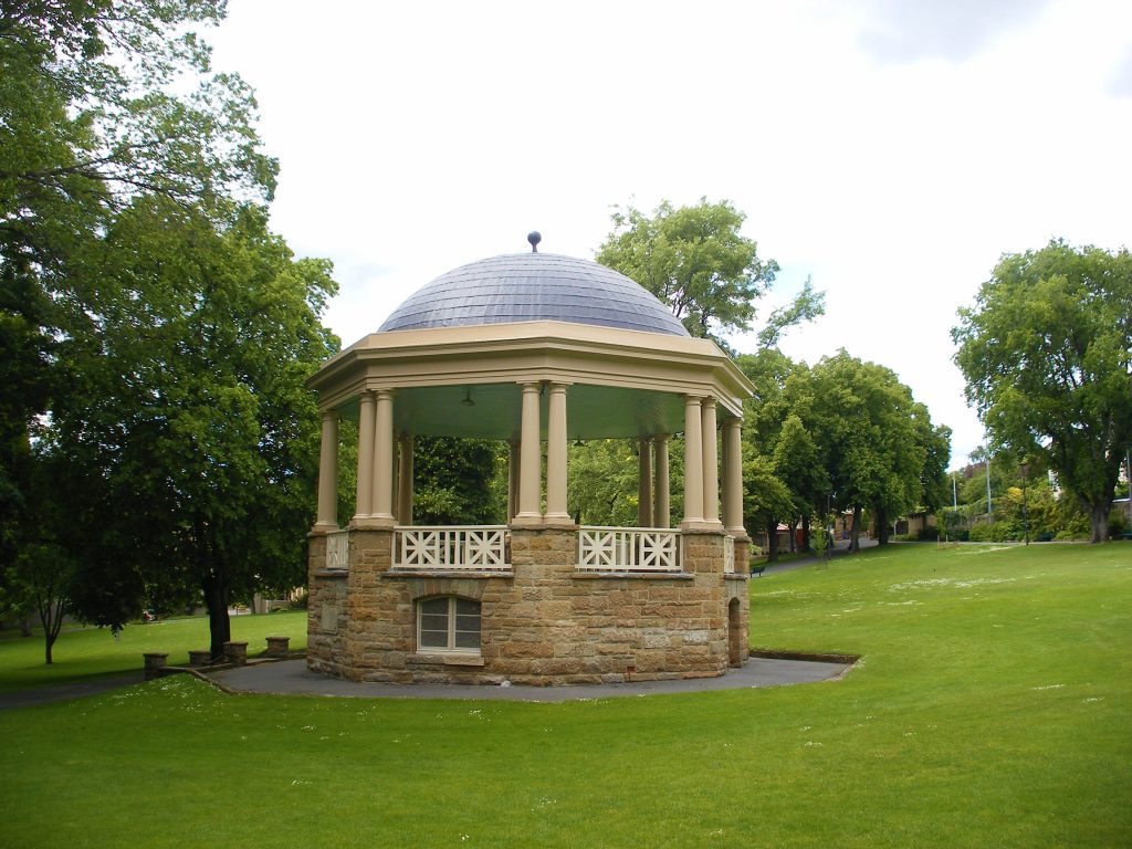 St. David's Park gazebo