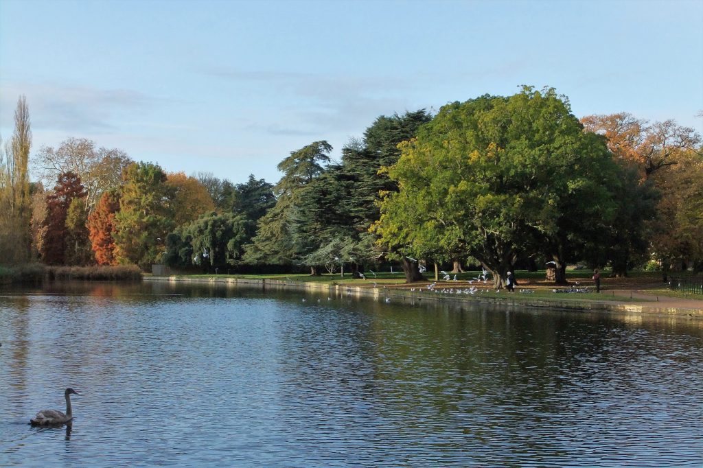 Lake London Heathrow layover at Osterley Park