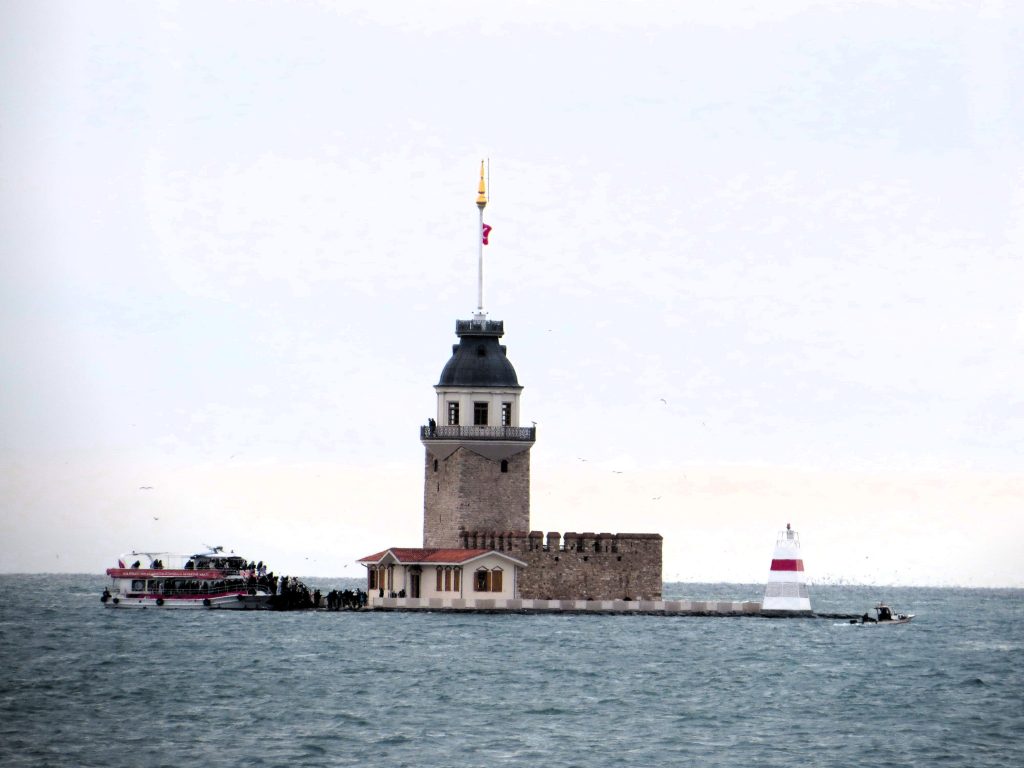 Tour Bosphorus Strait by Public Ferry Maiden's Tower