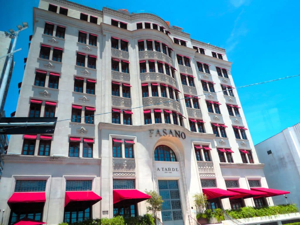 Hotel Fasano art deco building places to visit in Salvador