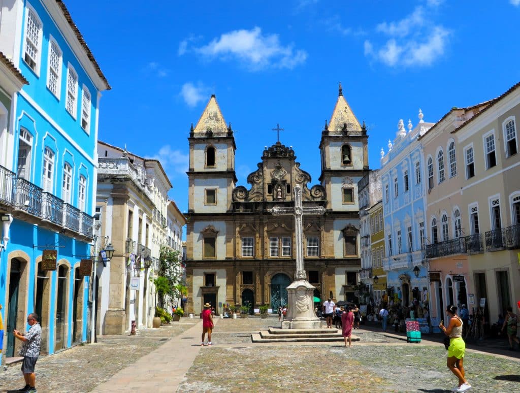 Sao Francisco Church places to visit in Salvador
